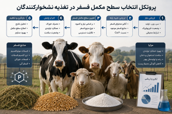 پروتکل انتخاب سطح مکمل فسفر در تغذیه نشخوارکنندگان